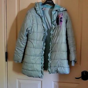 Disney Frozen hooded  winter coat 9/10